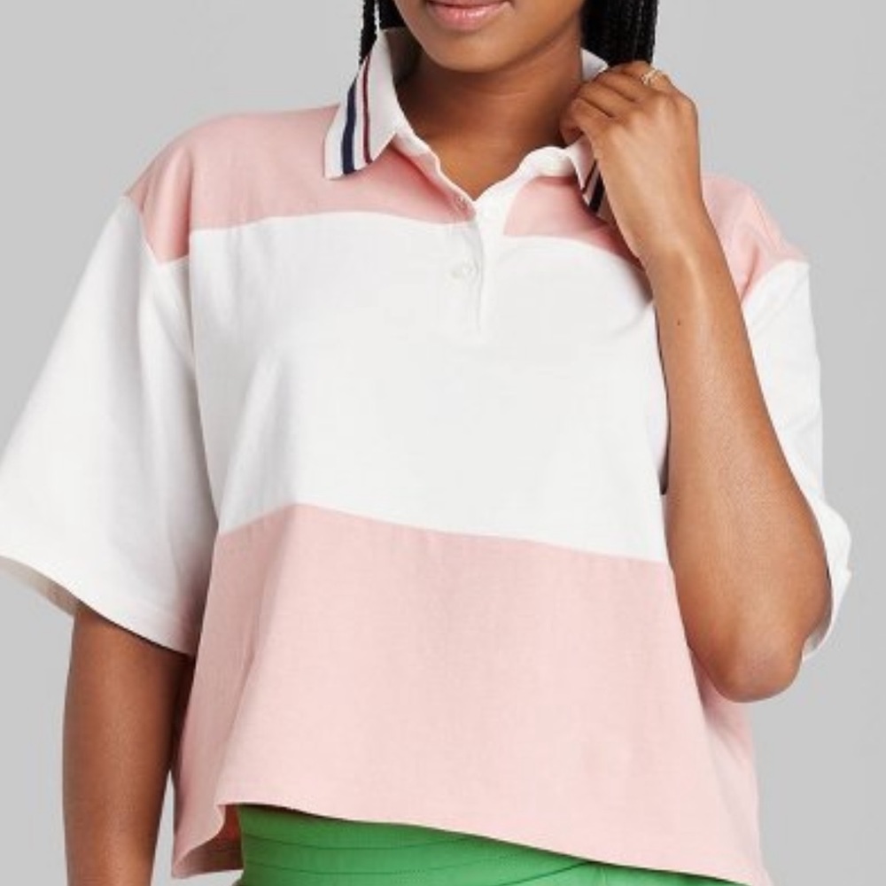 Short sleeve polo shirt